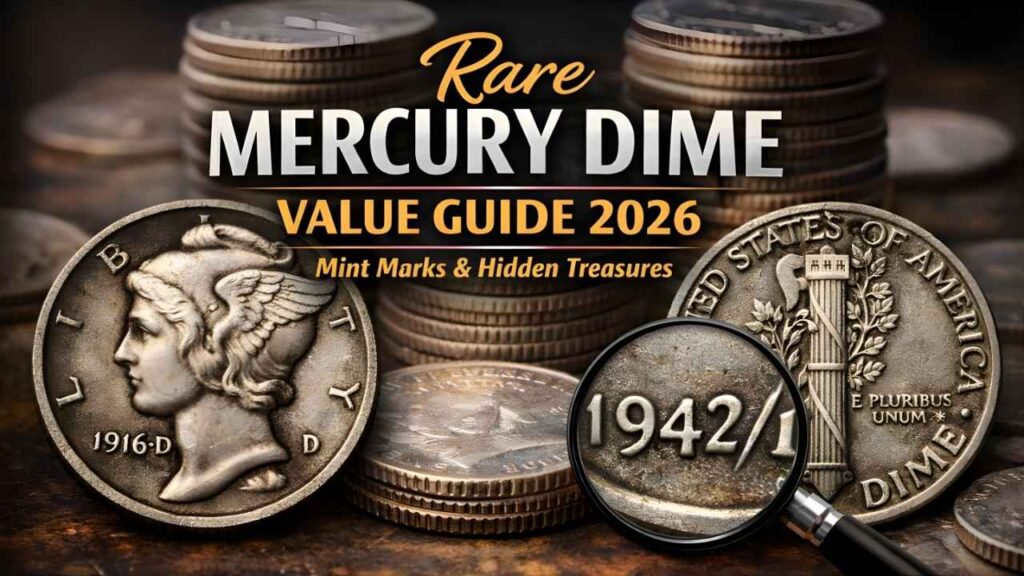 Rare Mercury Dime Value Guide 2026: $1.1M Coins, Identification & Collector Tips